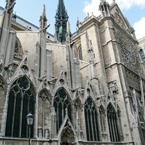 Paris | Notre-Dame de Paris | Seitliche Ansicht