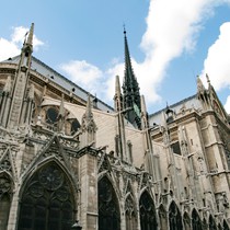 Paris | Notre-Dame de Paris | Seitliche Ansicht