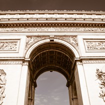 Paris | Arc de Triomphe | Vorderansicht