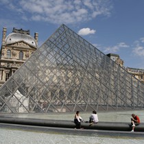 Paris | Louvre mit Glaspyramide