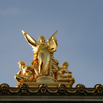 Paris | Opéra Garnier | Goldene Statue