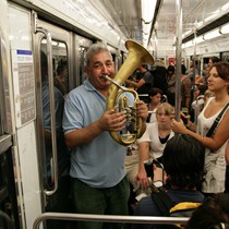 Paris | Musiker in der Metro