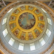 Paris | Hôtel des Invalides | Blick in die große Kuppel der Église du Dôme