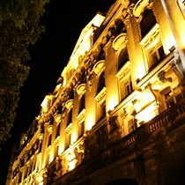 Paris | Champs Élysées | Fassade bei Nacht